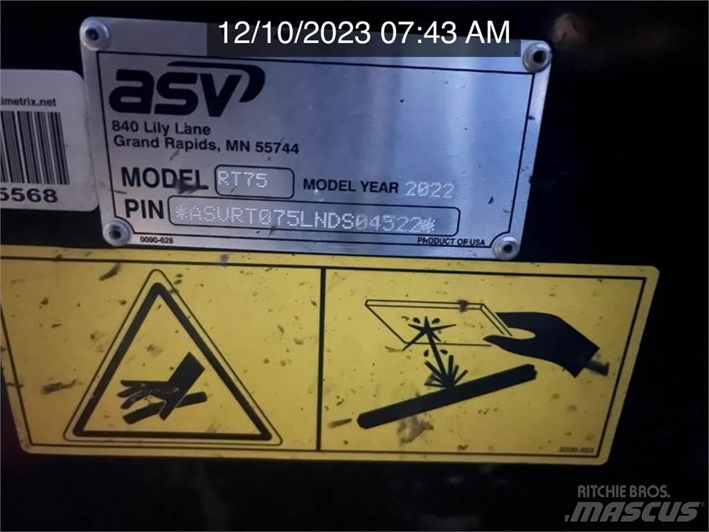ASV POSI-TRACK RT75  스키드로더