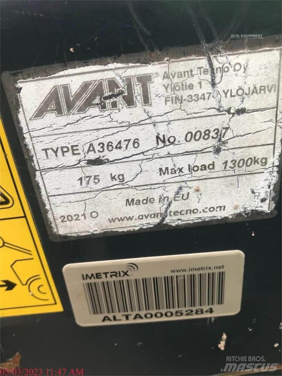 Avant 755I  휠로우더