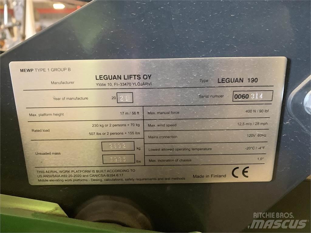 Avant LEGUAN 190 관절형 전동이동 리프트