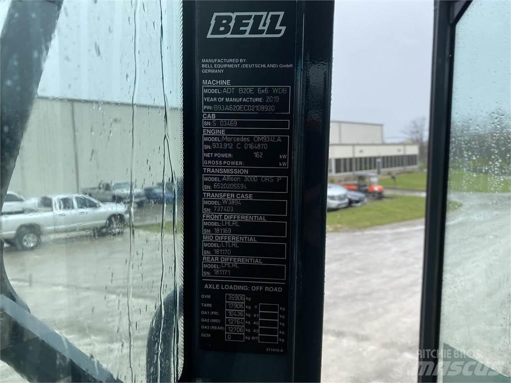 Bell B20E 연결식 홀러