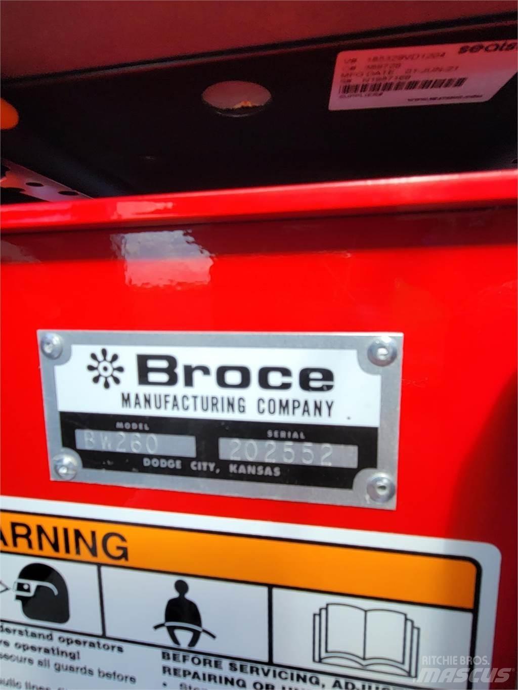 Broce BW260 도로 청소차