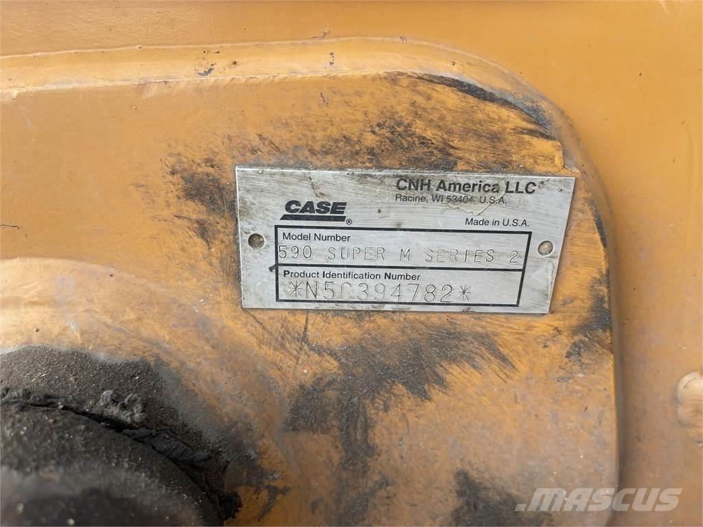 CASE 590SM II 백호로더