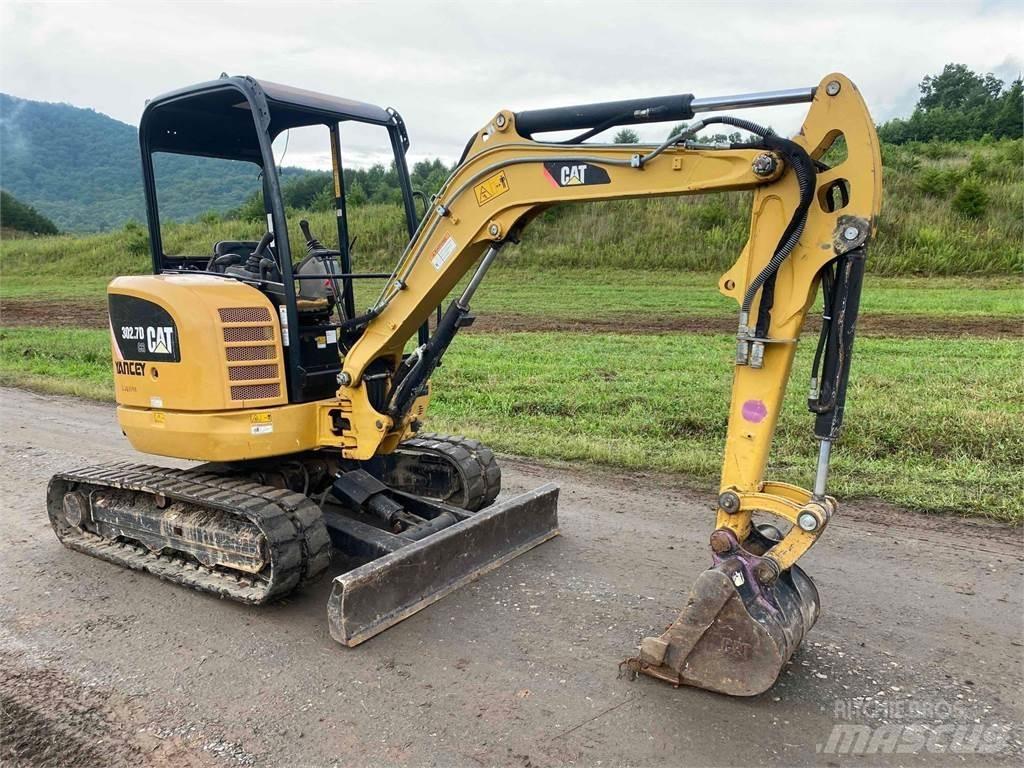 CAT 302.7D CR 소형 굴삭기 7톤 미만