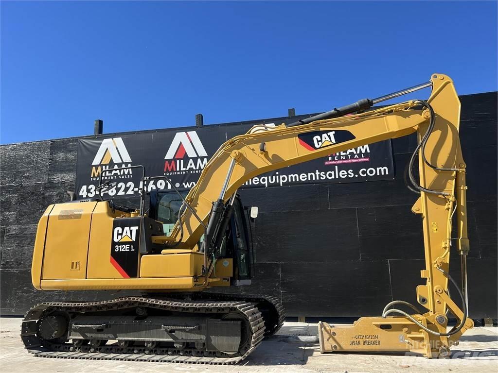 CAT 312E 폐기물/산업 처리기