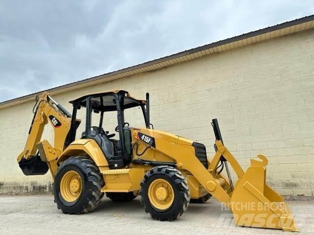CAT 415F2 백호로더