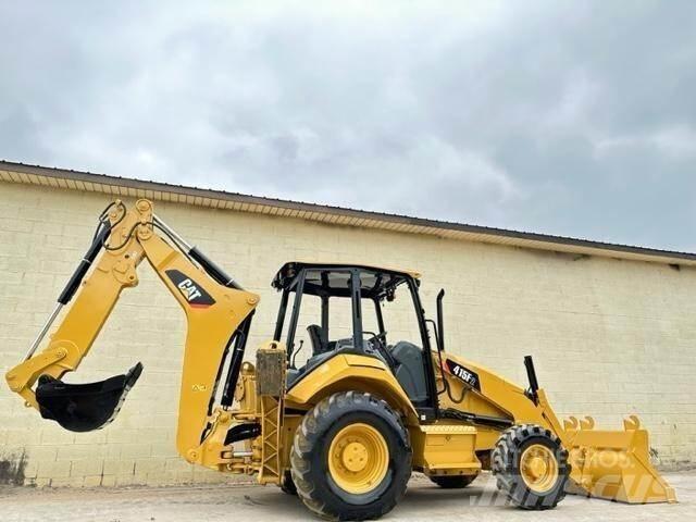 CAT 415F2 백호로더