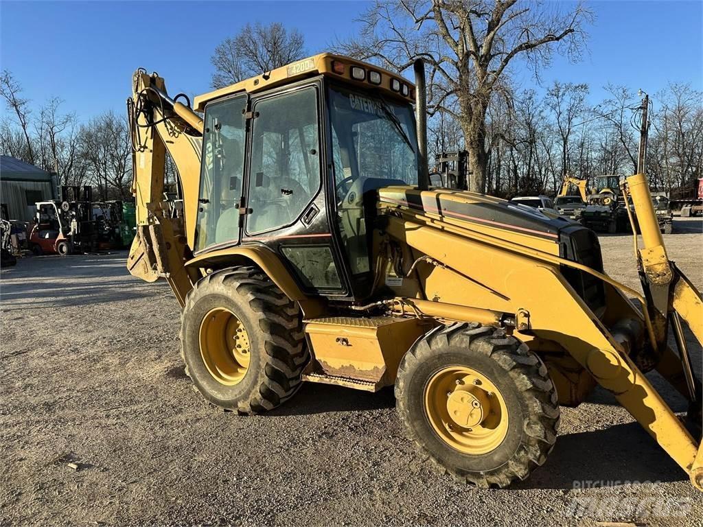 CAT 420D 백호로더