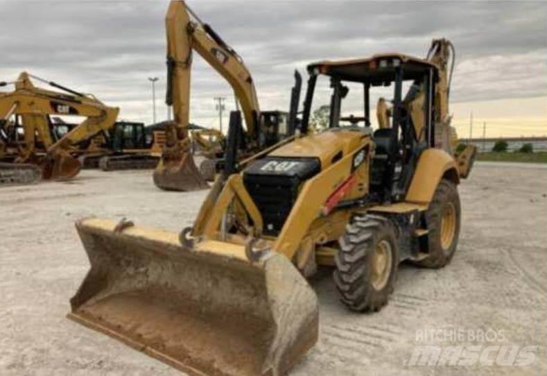 CAT 420F2 백호로더