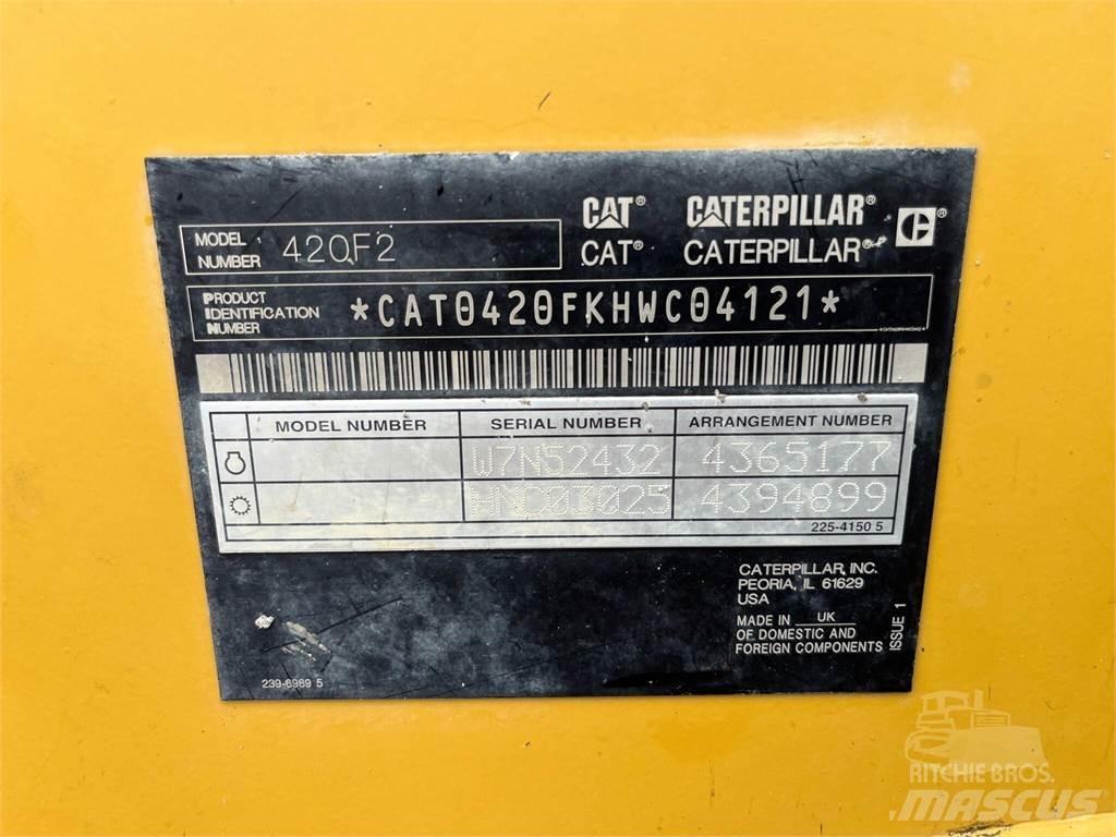 CAT 420F2 백호로더