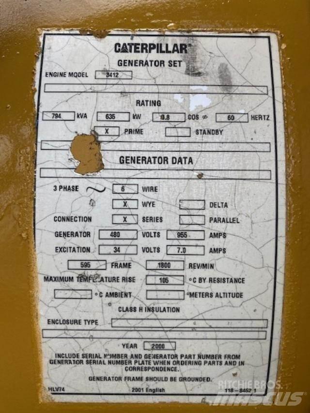 CAT 635 KW 기타 발전기
