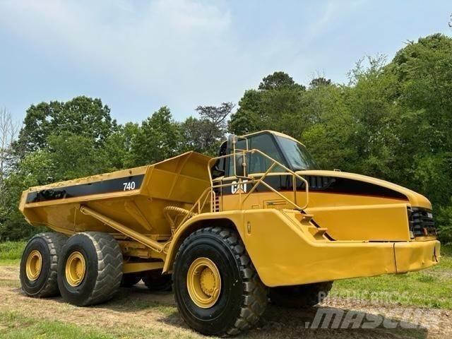CAT 740 연결식 홀러