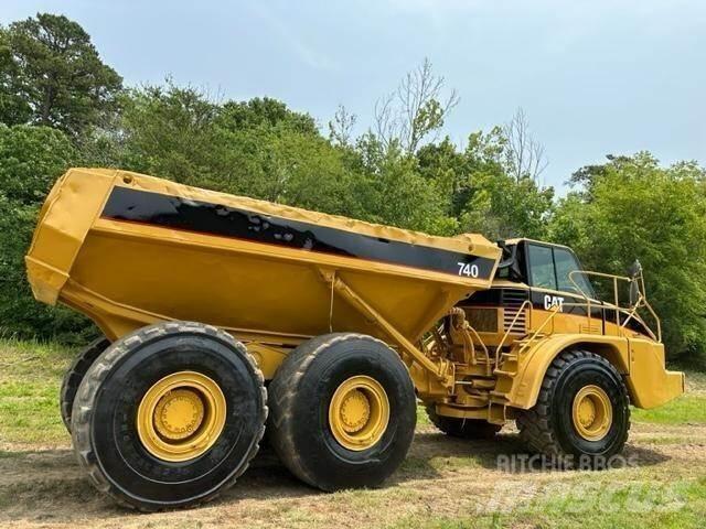 CAT 740 연결식 홀러