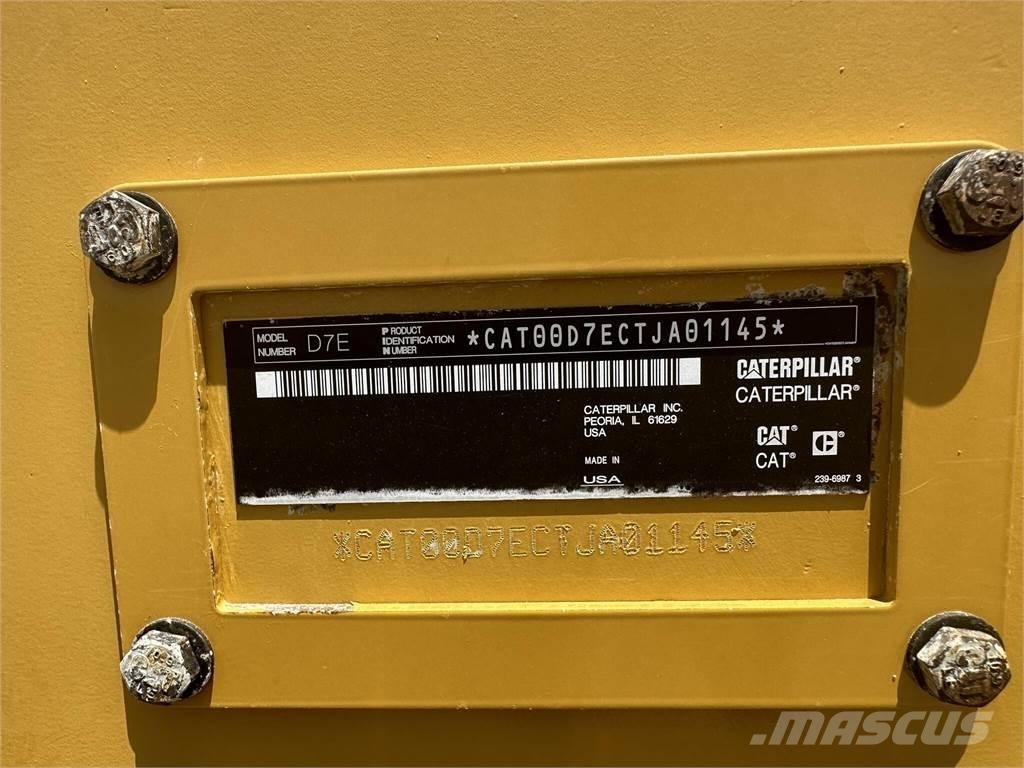 CAT D7E LGP 크롤러 도저