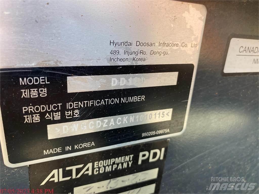 Develon DD100 크롤러 도저