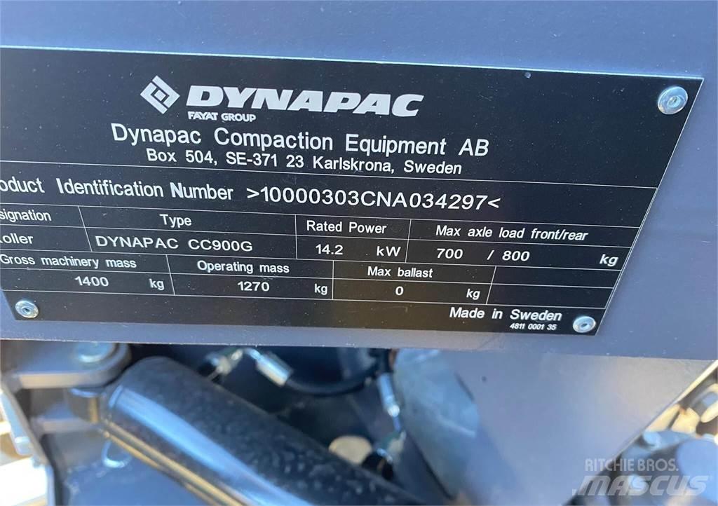 Dynapac CC900G 트윈 드럼 롤러