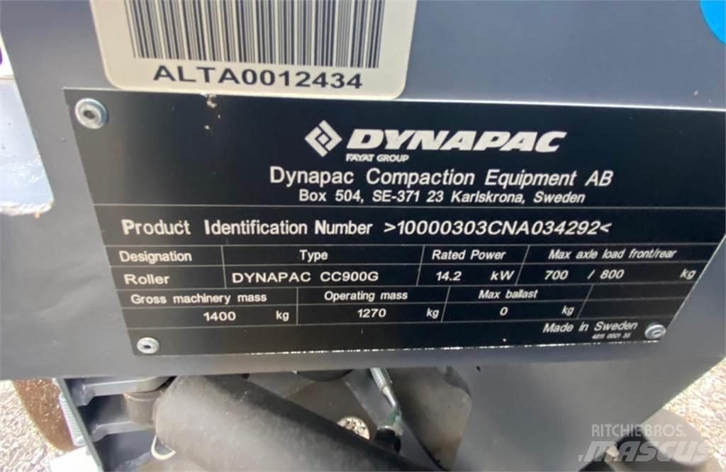 Dynapac CC900G 트윈 드럼 롤러