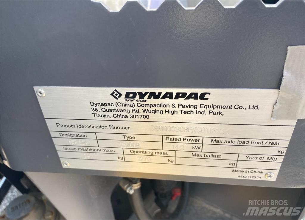 Dynapac CC900G 트윈 드럼 롤러