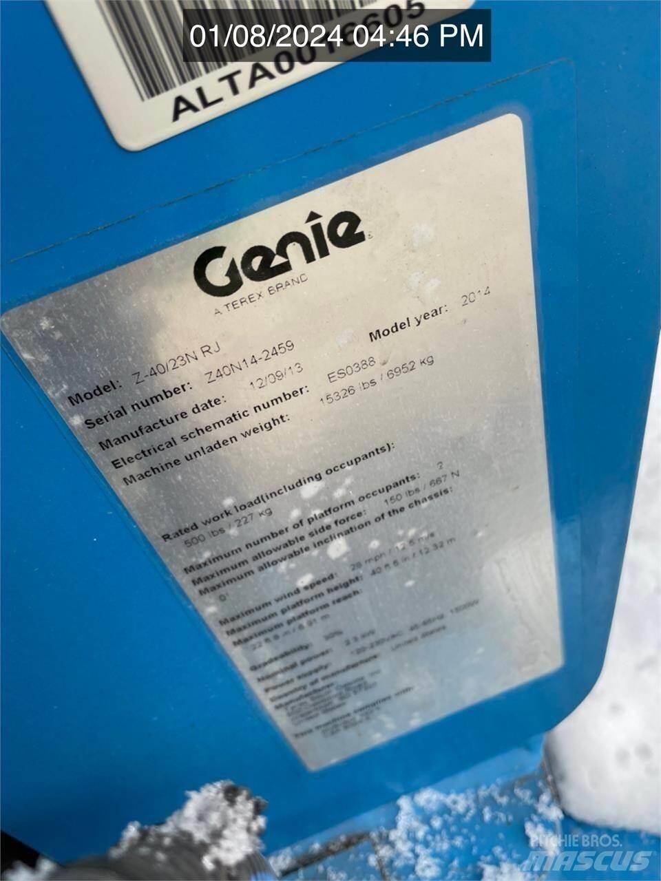 Genie Z40/23N RJ 관절형 전동이동 리프트