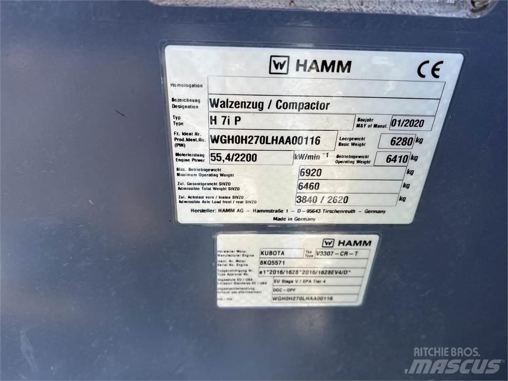 Hamm H7IP 폐기물 다짐기