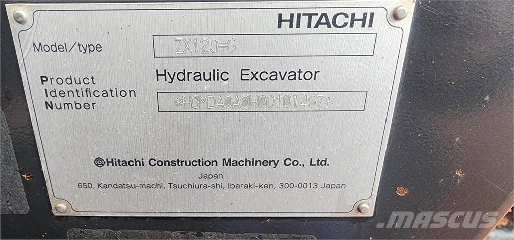 Hitachi ZX120-6 대형 굴삭기 29톤 이상