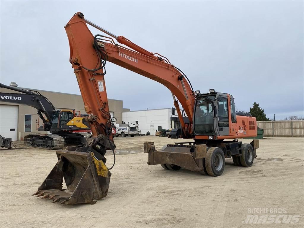 Hitachi ZX210W  휠 굴삭기
