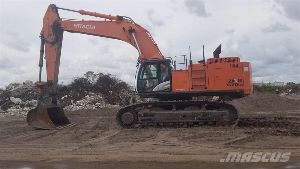 Hitachi ZX670 LC-5B 대형 굴삭기 29톤 이상