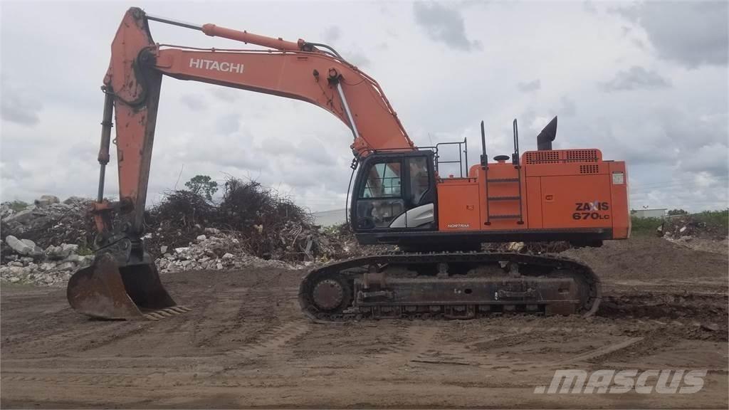 Hitachi ZX670 LC-5B 대형 굴삭기 29톤 이상