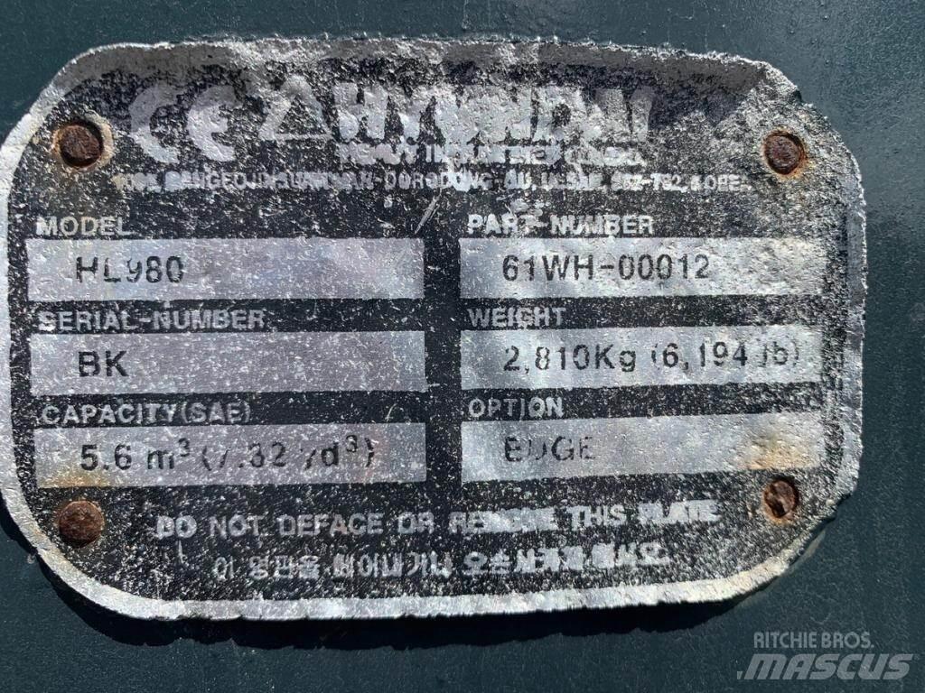 Hyundai HL980  휠로우더
