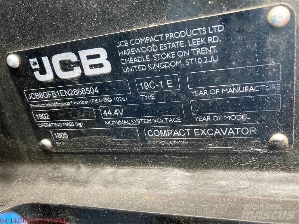 JCB 19C-1E 소형 굴삭기 7톤 미만