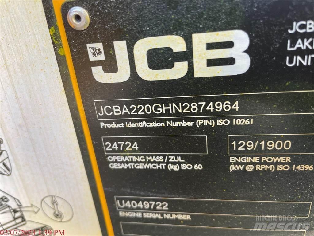 JCB 220X 대형 굴삭기 29톤 이상
