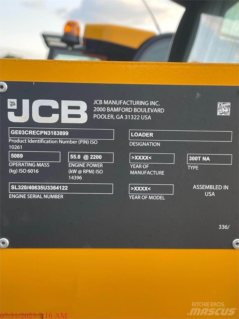 JCB 300T  스키드로더