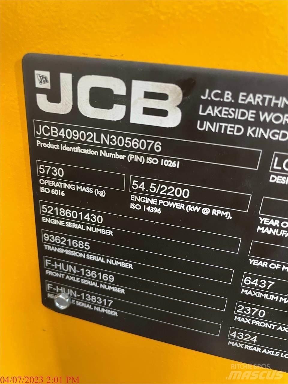 JCB 409  휠로우더