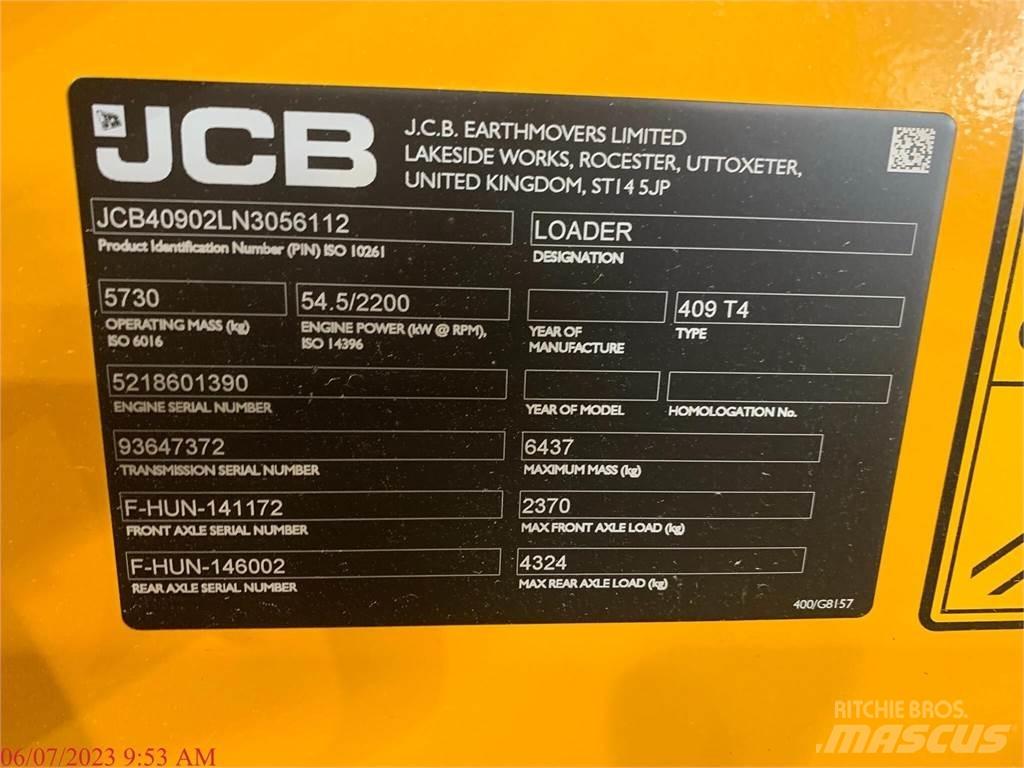 JCB 409  휠로우더