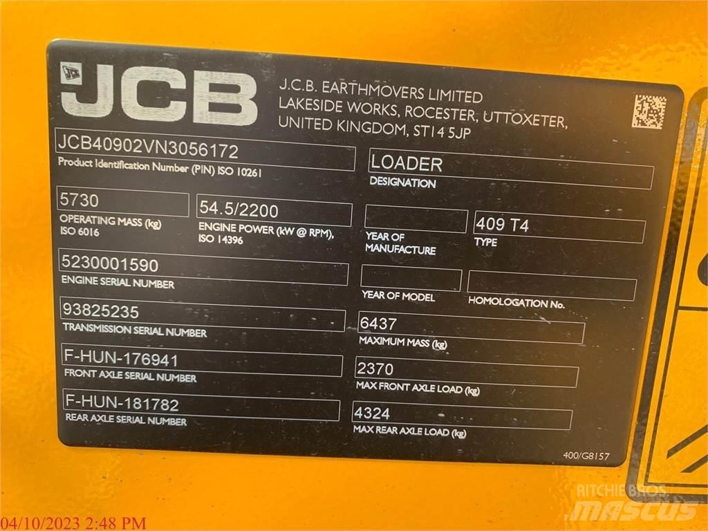 JCB 409  휠로우더