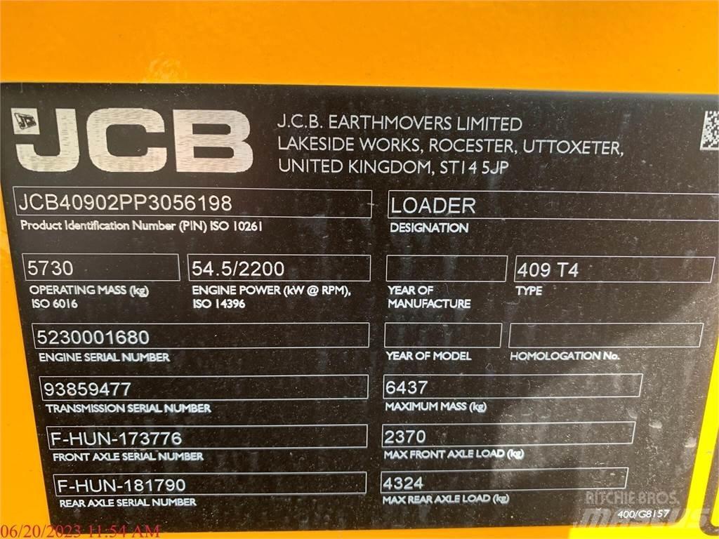 JCB 409  휠로우더