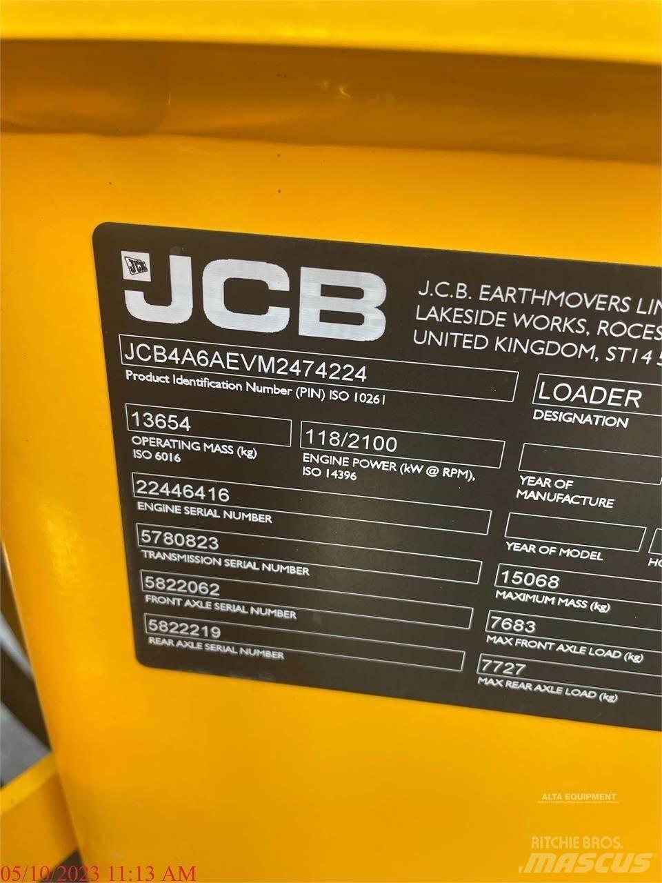 JCB 427ZX  휠로우더