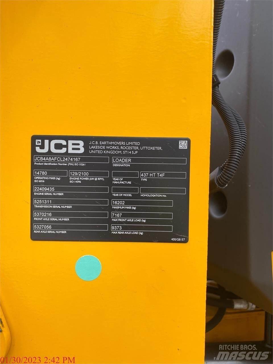 JCB 437HT  휠로우더
