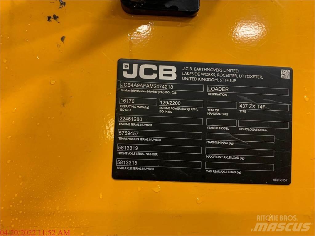 JCB 437ZX  휠로우더