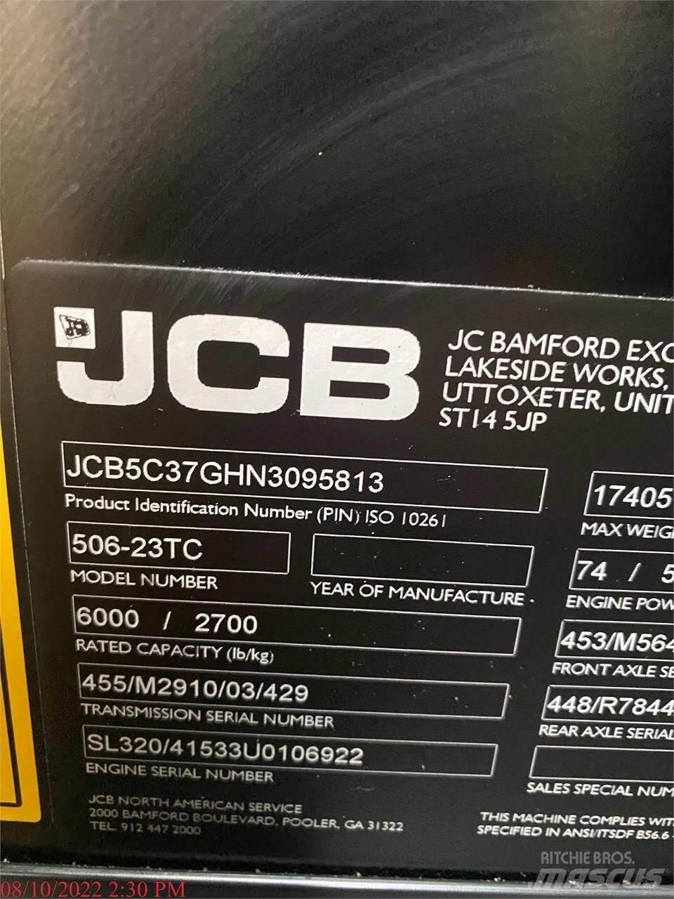 JCB 506-23TC 텔러 핸들러