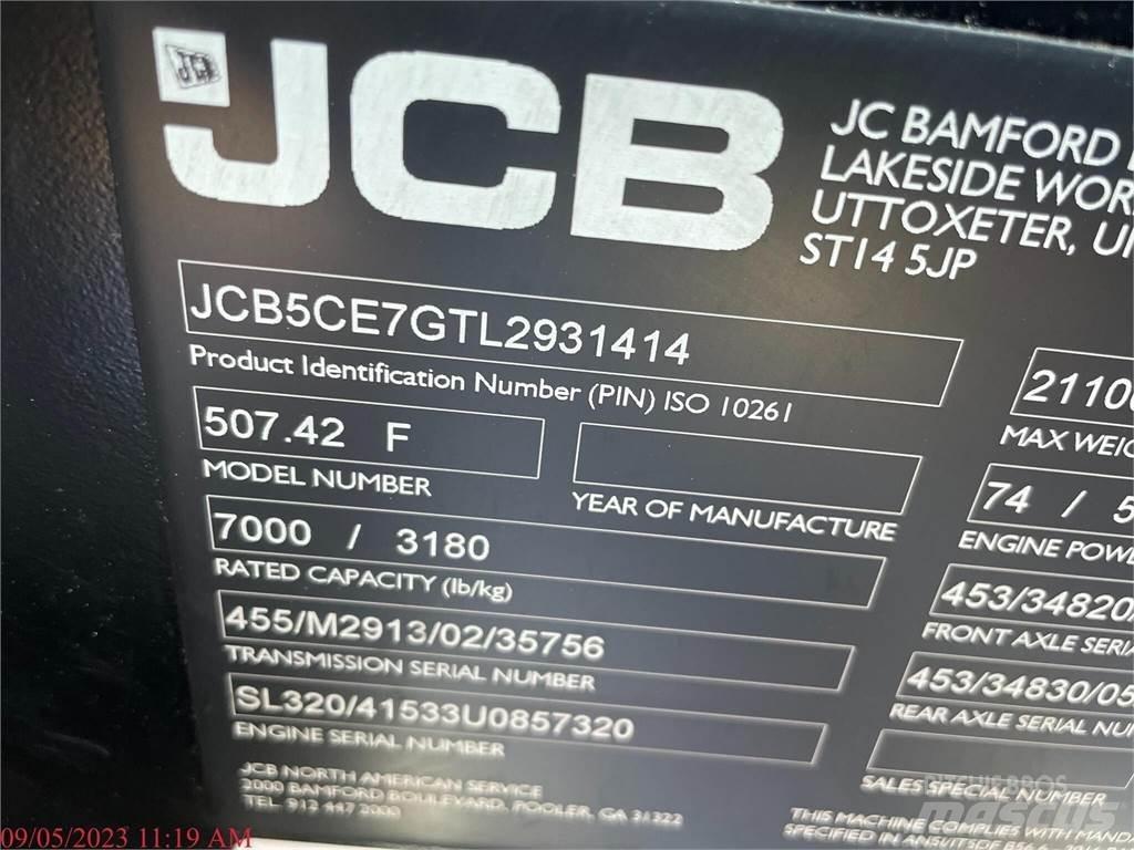 JCB 507-42 텔러 핸들러