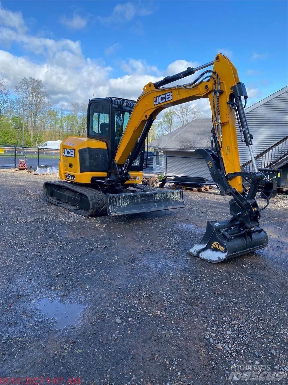 JCB 50Z-1 소형 굴삭기 7톤 미만