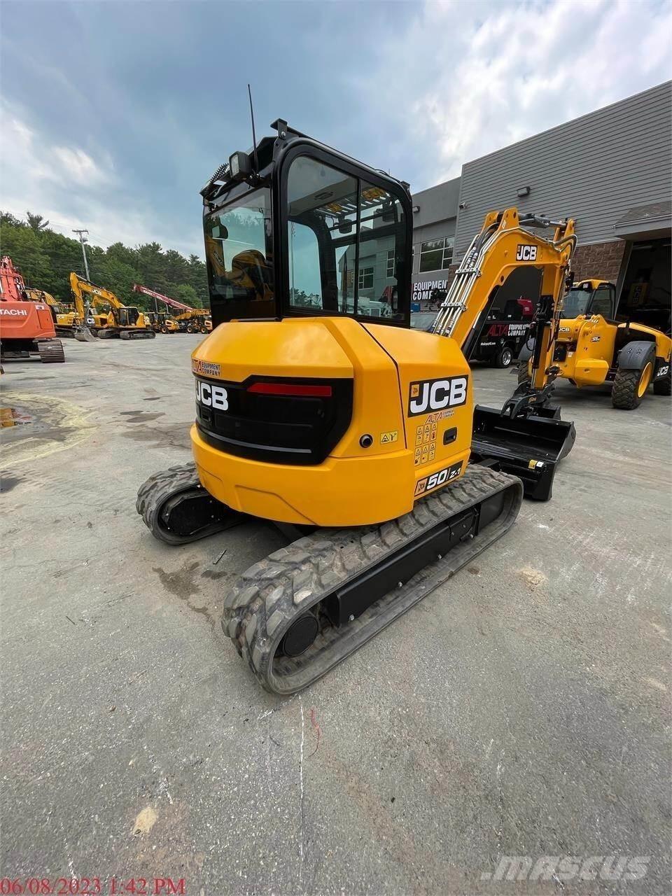 JCB 50Z-1 소형 굴삭기 7톤 미만