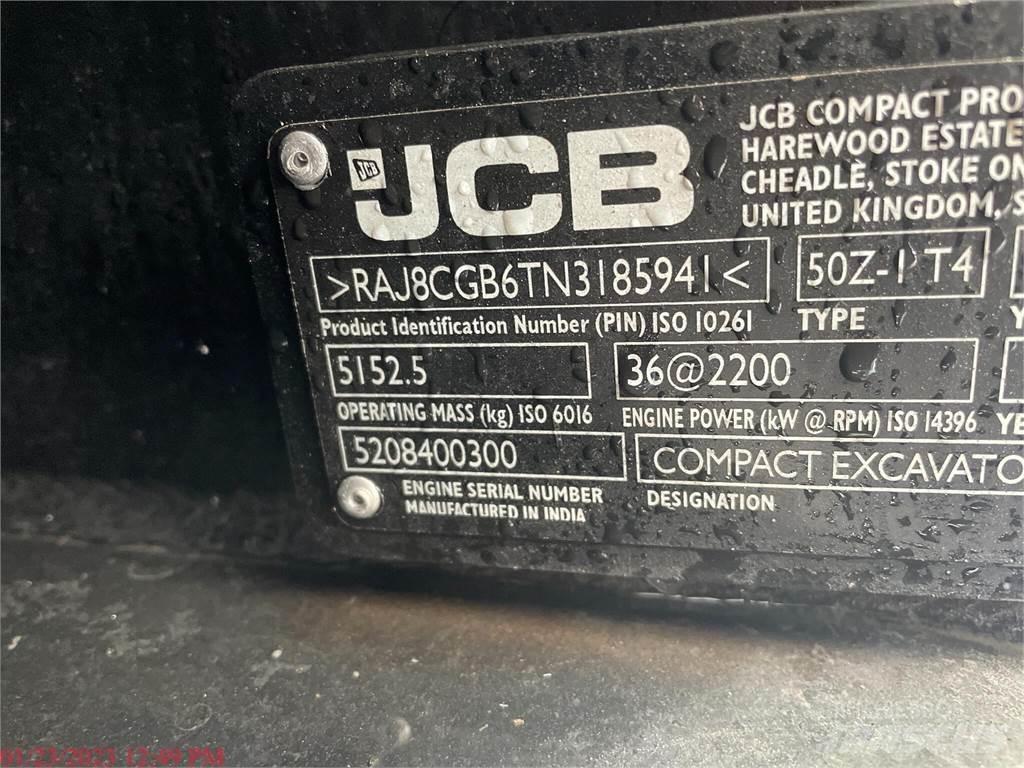 JCB 50Z-1 소형 굴삭기 7톤 미만