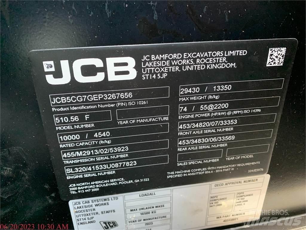 JCB 510-56 텔러 핸들러