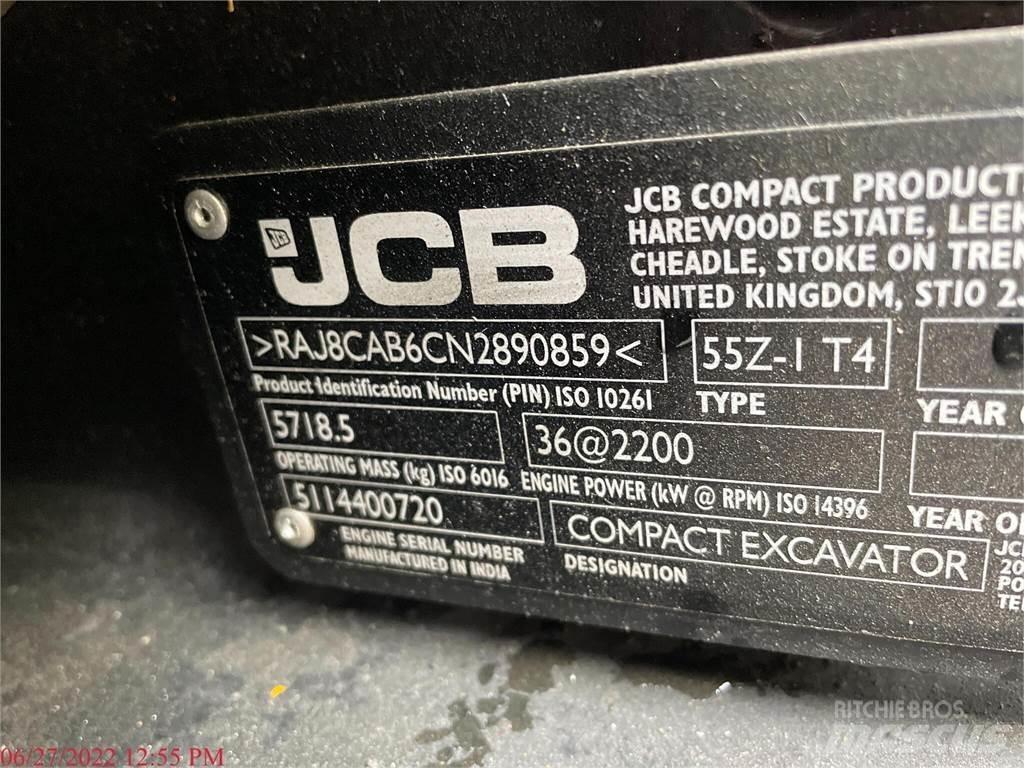 JCB 55Z-1 소형 굴삭기 7톤 미만