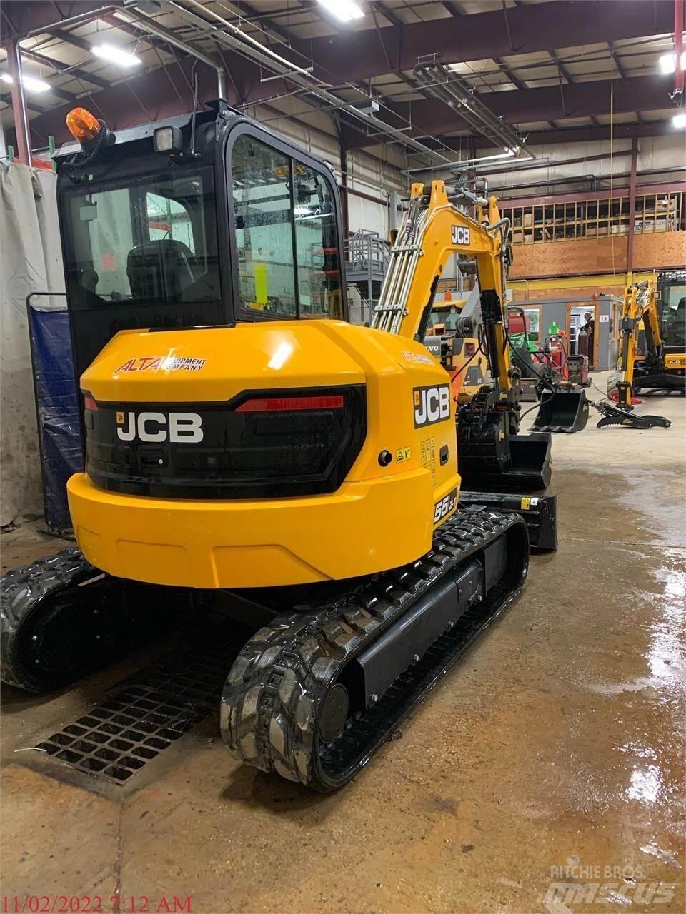 JCB 55Z-1 소형 굴삭기 7톤 미만