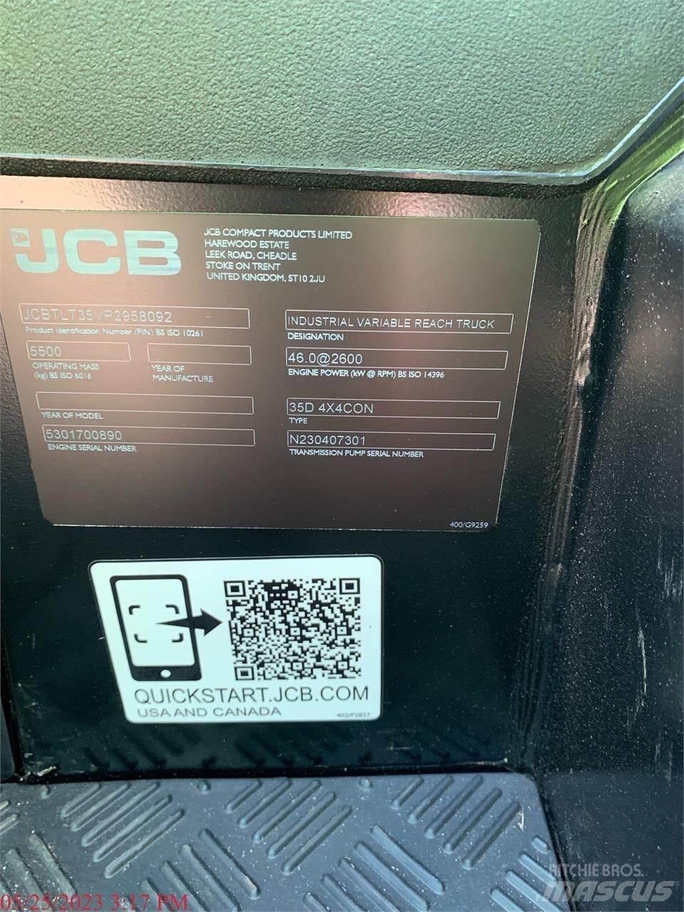 JCB 77-52D 텔러 핸들러