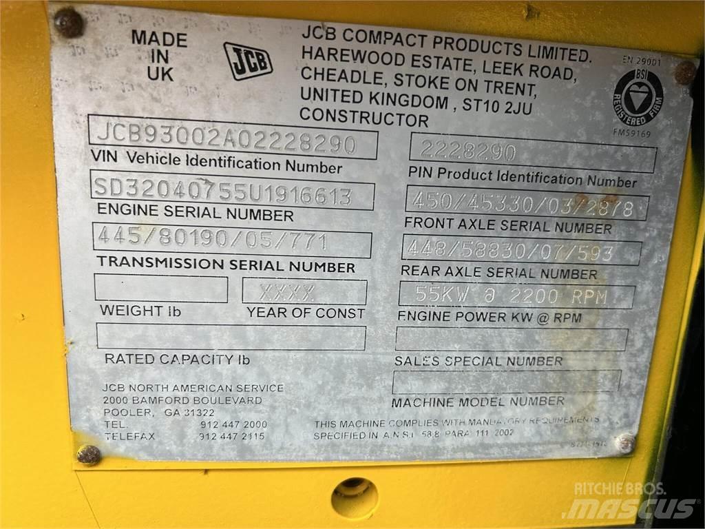 JCB 930 험지용 트럭