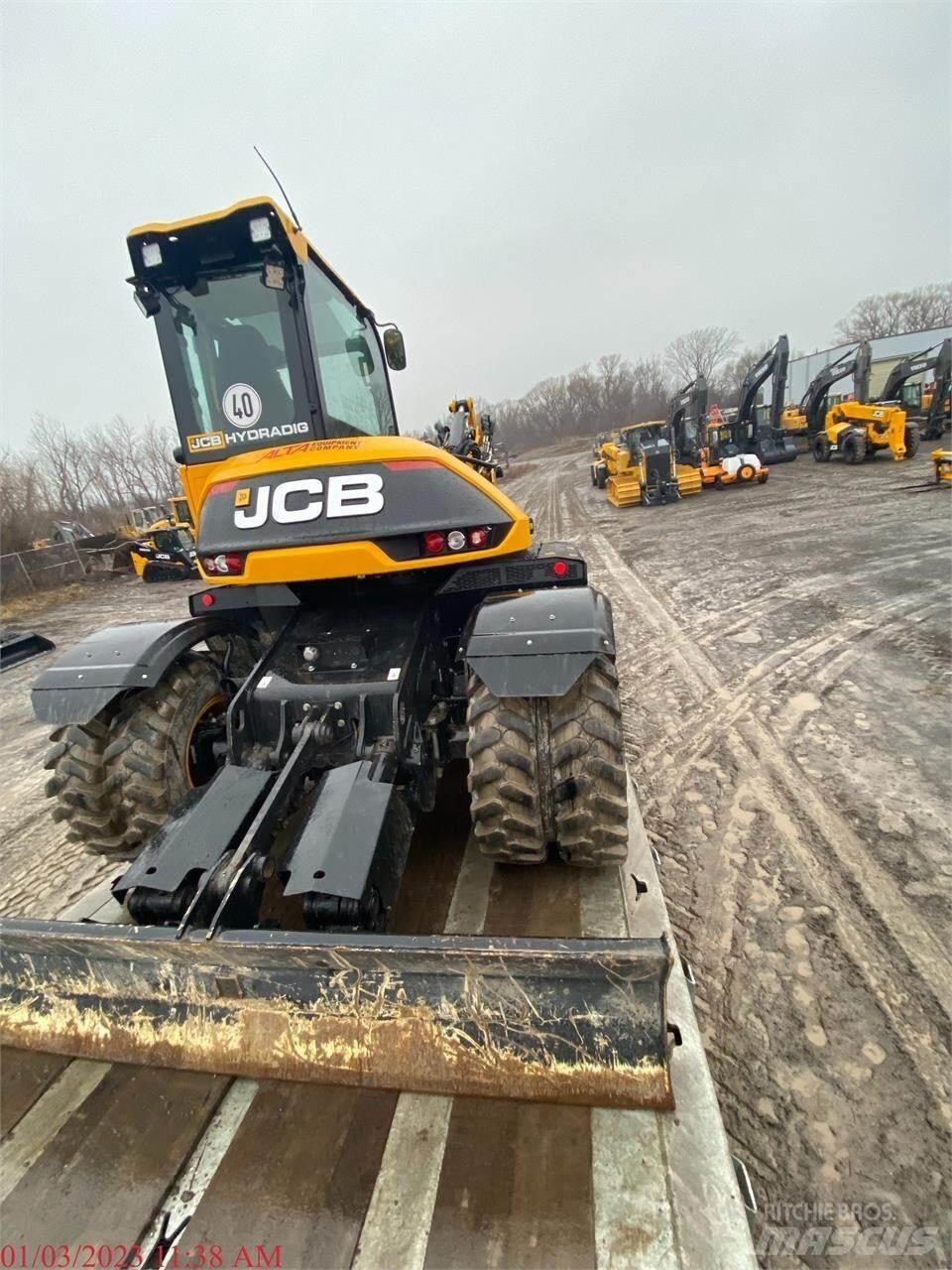 JCB HD110W  휠 굴삭기