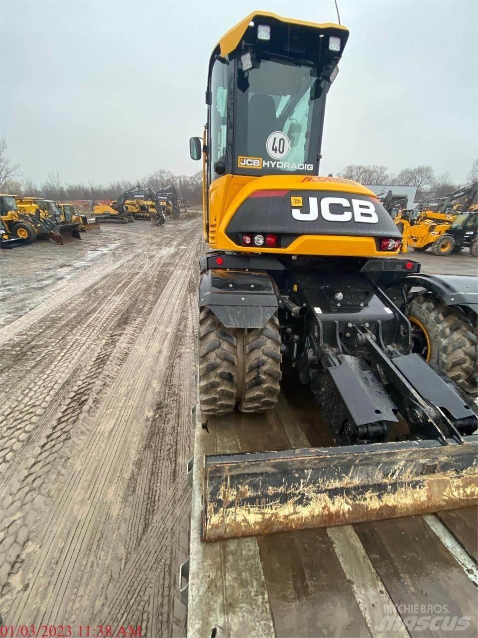 JCB HD110W  휠 굴삭기